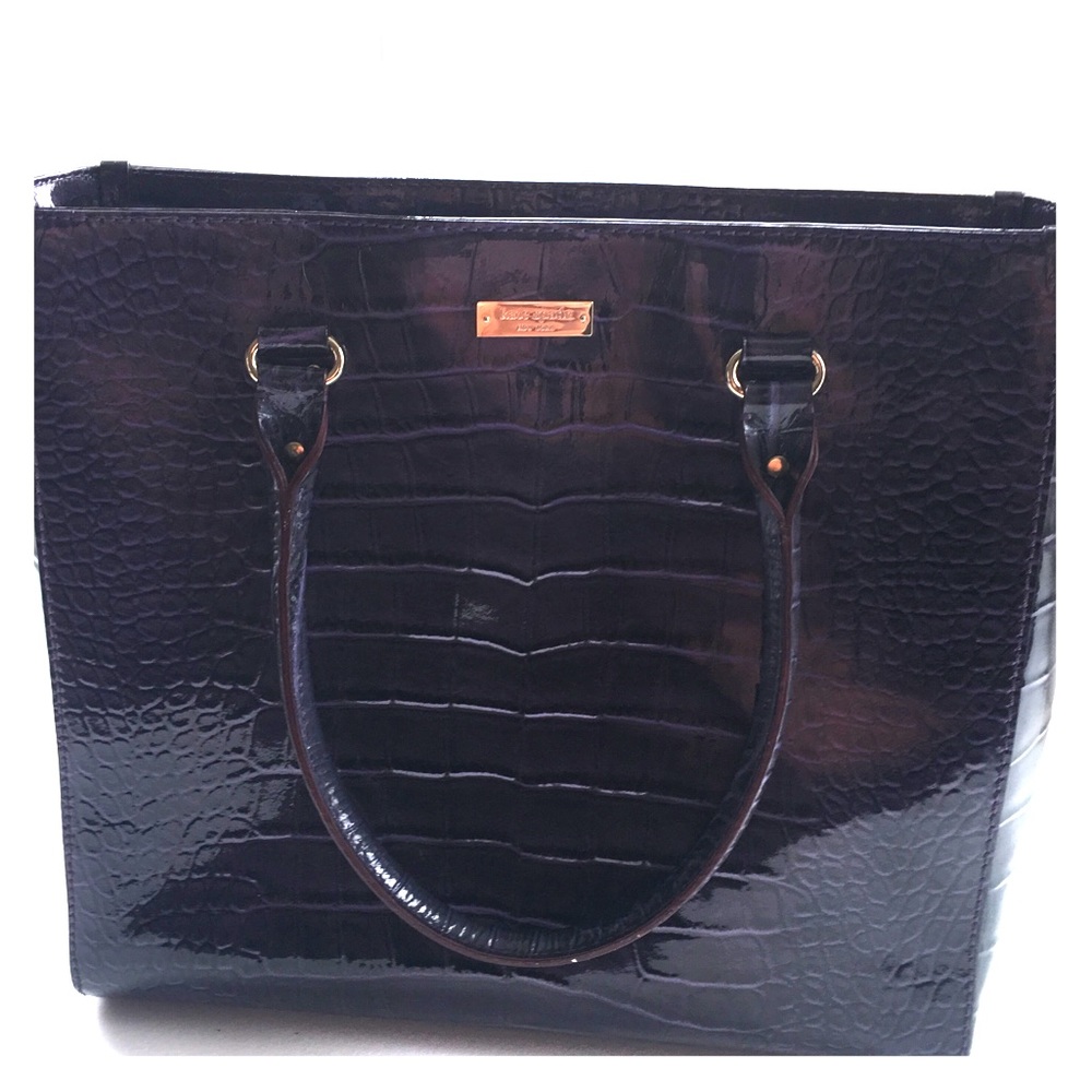 Kate Spade Crocodile Embossed Leather Tote